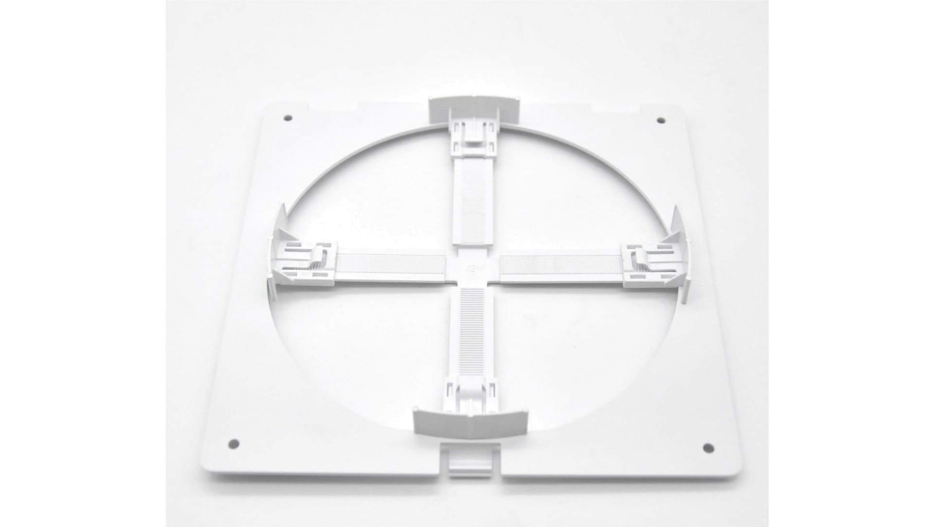 Kratka regulowana o średnicy 80-150 170x170 brąz 02-329