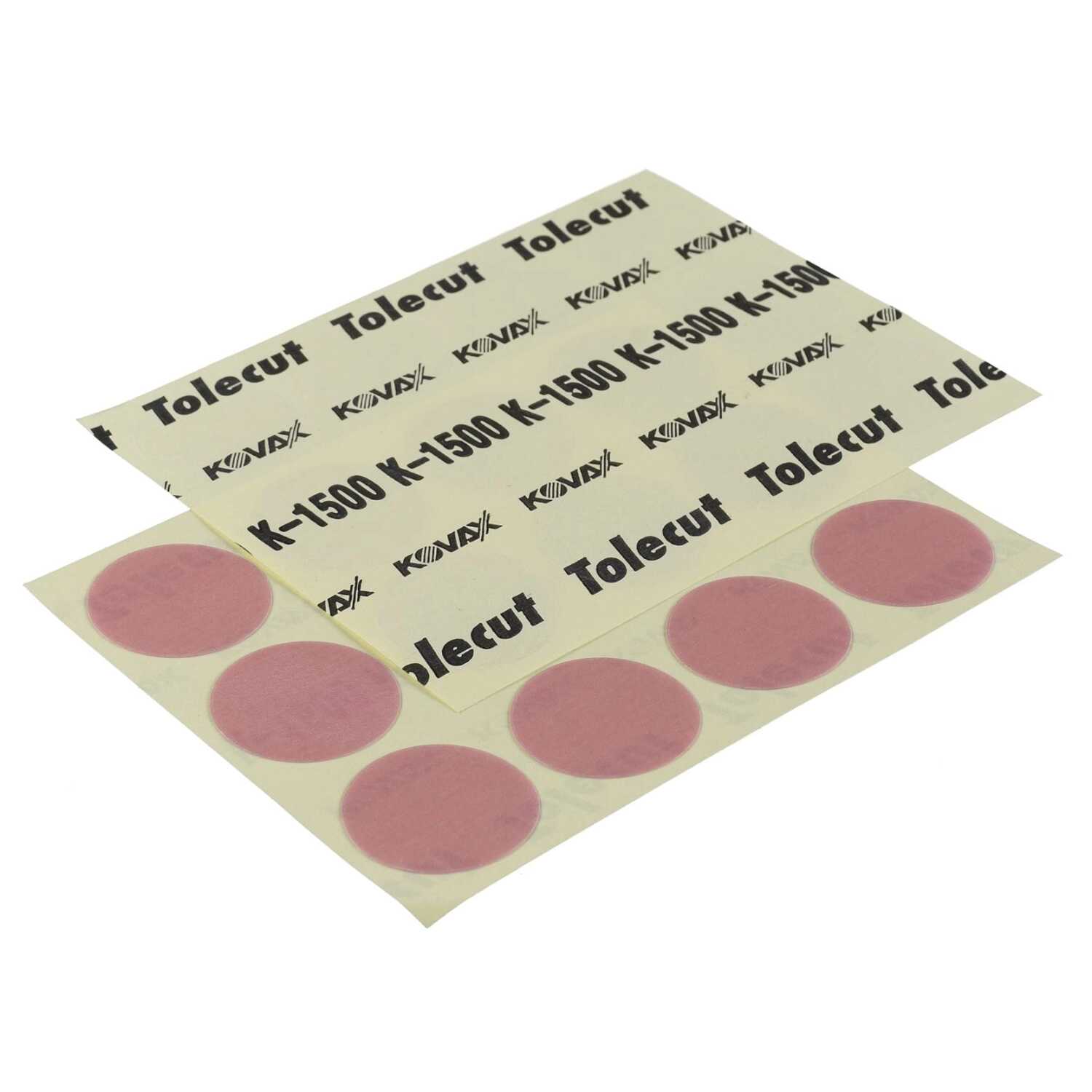 KOVAX Tolecut Pink - Samoprzylepny krążek ścierny O34mm K1500