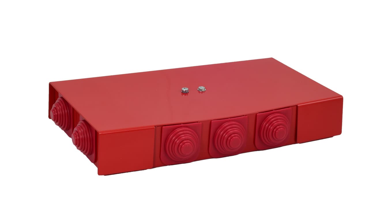 Simet Puszka przeciwpożarowa, prostokątna, E90, STANDARD przelotowa 2x3x4mm2, 197x103x30 mm, PIP-2AN P2x3x4