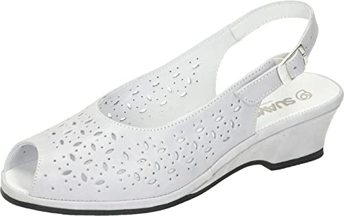 Suave Sandały damskie, jasnoszare, rozmiar 40 EU, jasnoszary, 40 EU