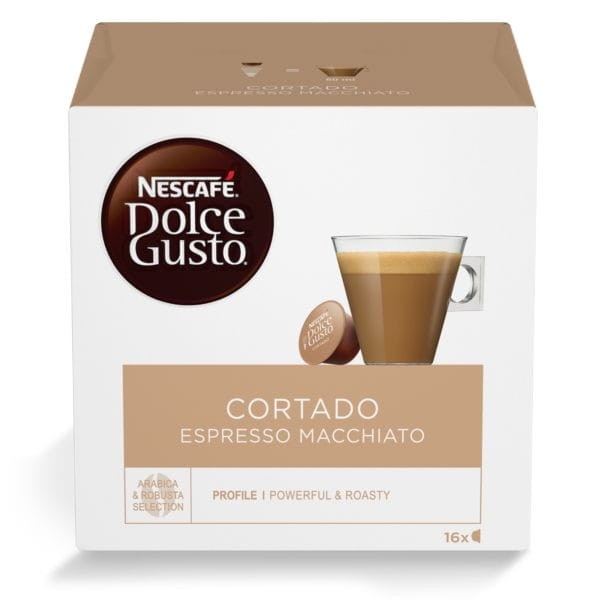 Kapsułki NESCAFE Dolce Gusto Cortado Espresso Macchiato 16 szt.