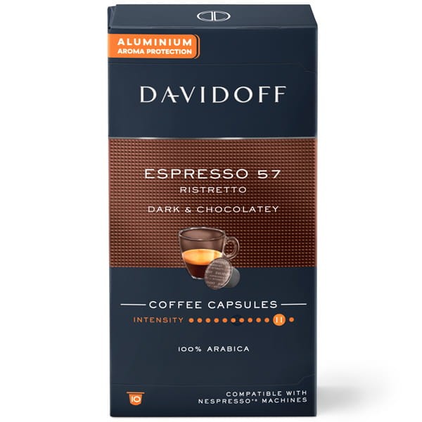 Kapsułki z kawą DAVIDOFF Espresso 57 10 kapsułek