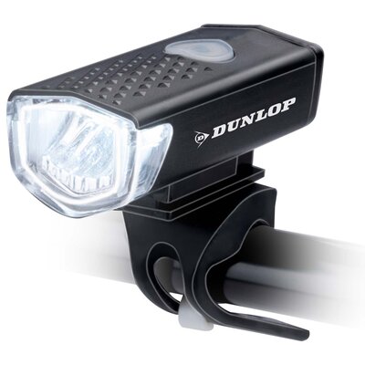 ZESTAW LAMP ROWEROWYCH LED PRZÓD I TYŁ DUNLOP ŁADOWANIE USB