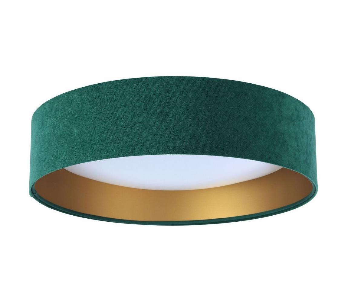 LED Plafon GALAXY LED/24W/230V zielony/złoty