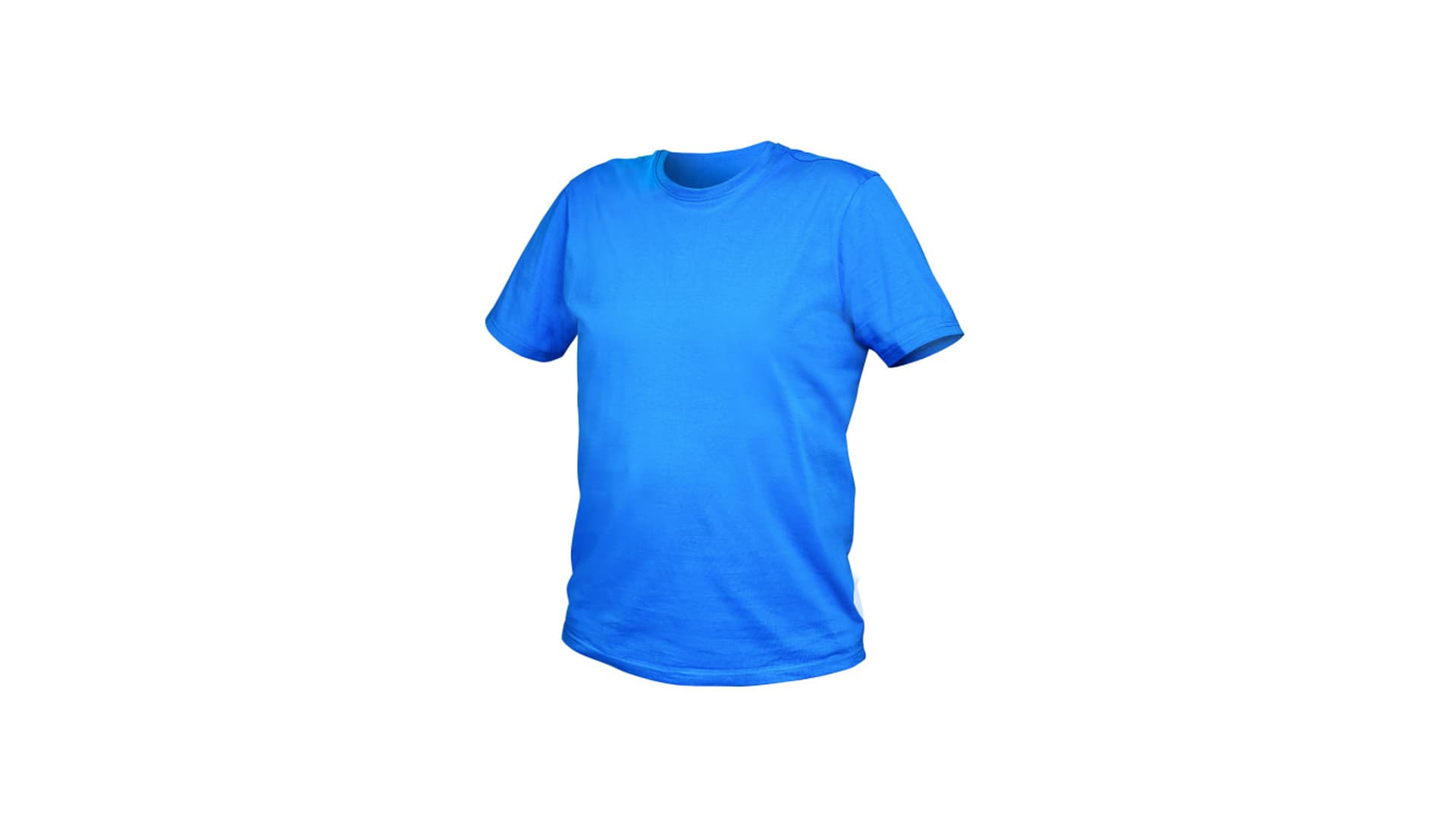 VILS t-shirt bawełniany niebieski 2XL (56)