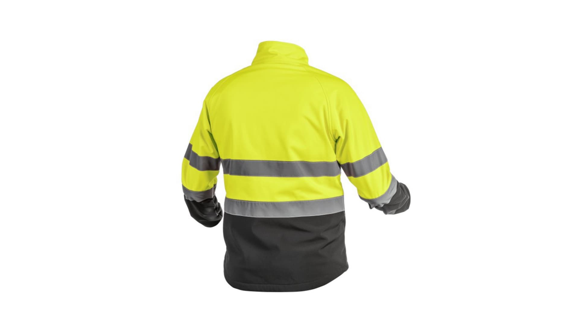 EXTER kurtka ostrzegawcza softshell żółta L (52)
