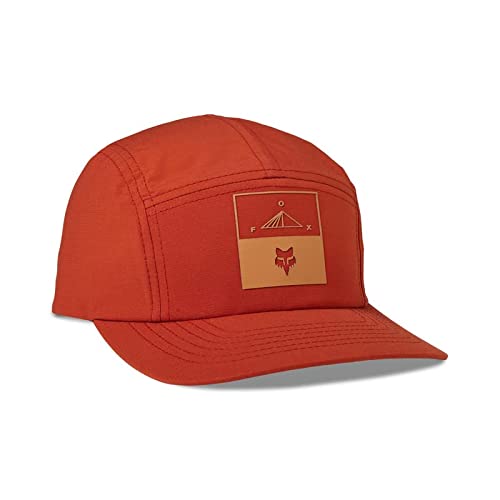 Fox Racing Czapka z daszkiem FOX SUMMIT CAMPER 5 PANEL SCARLET OS, czerwona