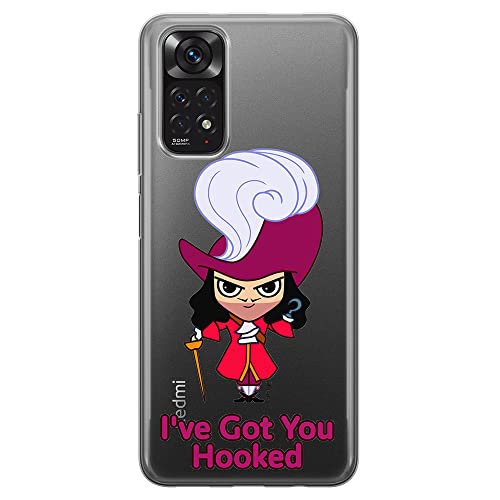 ERT GROUP etui na telefon Xiaomi REDMI 10, case oryginalny i oficjalnie licencjonowany przez Disney, wzór James Hook 001, optymalnie dopasowane, plecki z TPU częściowo przeźroczyste