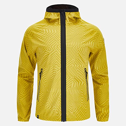 Macron Athleisure Scd Corfu Tech Rain Jacket Hoody Wprf Slyellow Kurtka Mężczyźni