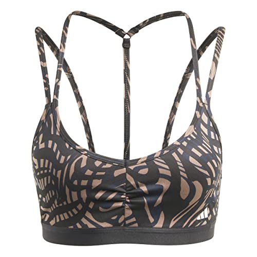 adidas Yoga Essentials Średnie wsparcie sportowe stanik, Black, XXS