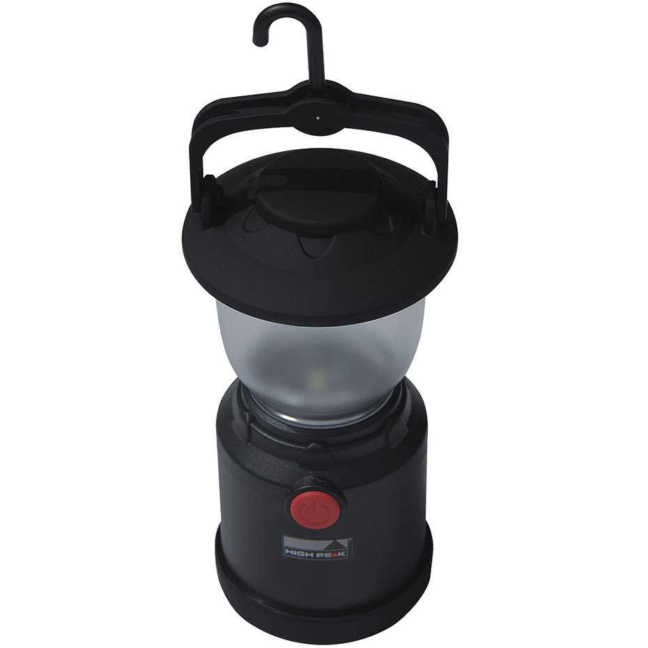 High Peak, Lampa turystyczna, Camp Light 41483, czarny, 18,5x8x8 cm
