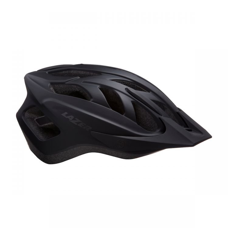 Kask rowerowy Lazer J1 + Net + Led | MATTE BLACK 52-56cm