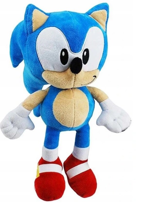 Maskotka Jeż 30 cm DUŻA Sonic the hedgehog SEGA