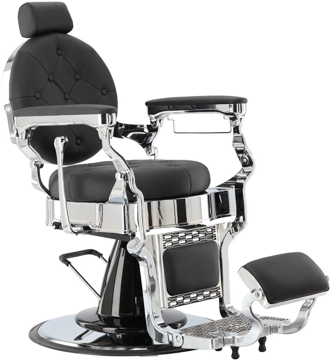 Barber King Fotel fryzjerski barberski hydrauliczny do salonu fryzjerskiego barber shop MT-914B5 Barberking w 24H MT-9148B