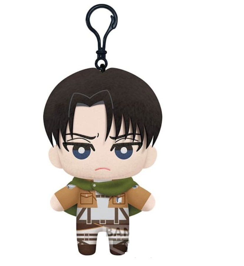 attack on titan maskotka levi ackerman banpresto