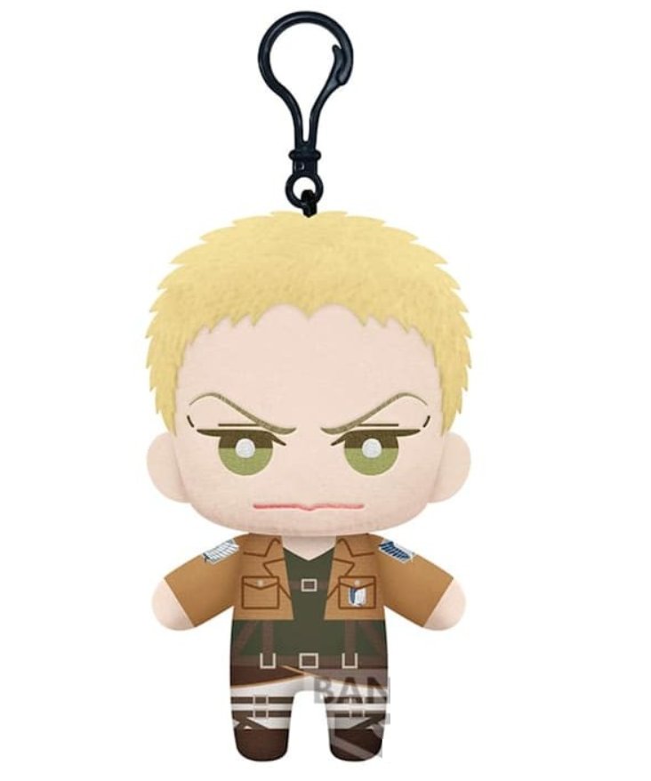 attack on titan maskotka reiner braun banpresto