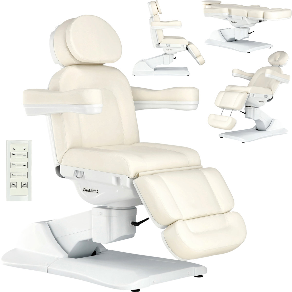 Fotel kosmetyczny elektryczny 4 silniki pedicure