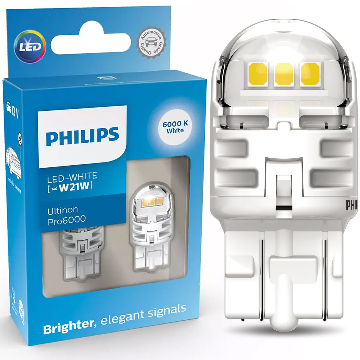 Philips Żarówka Led W21W 6000K Ultinon Pro6000