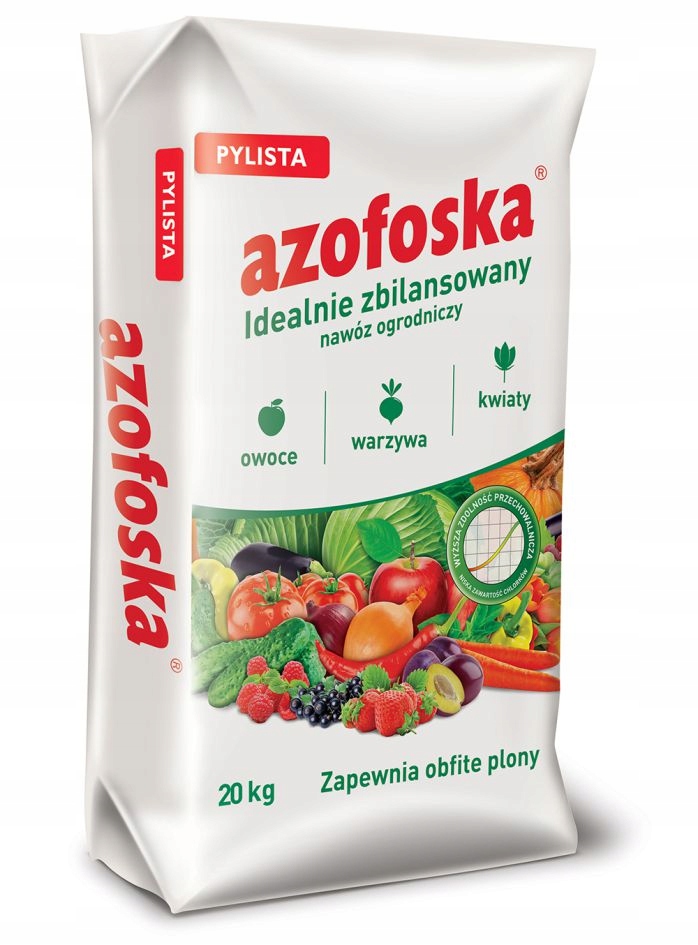 Azofoska Nawóz PYLISTA dla roślin ogrodowych worek 20 kg