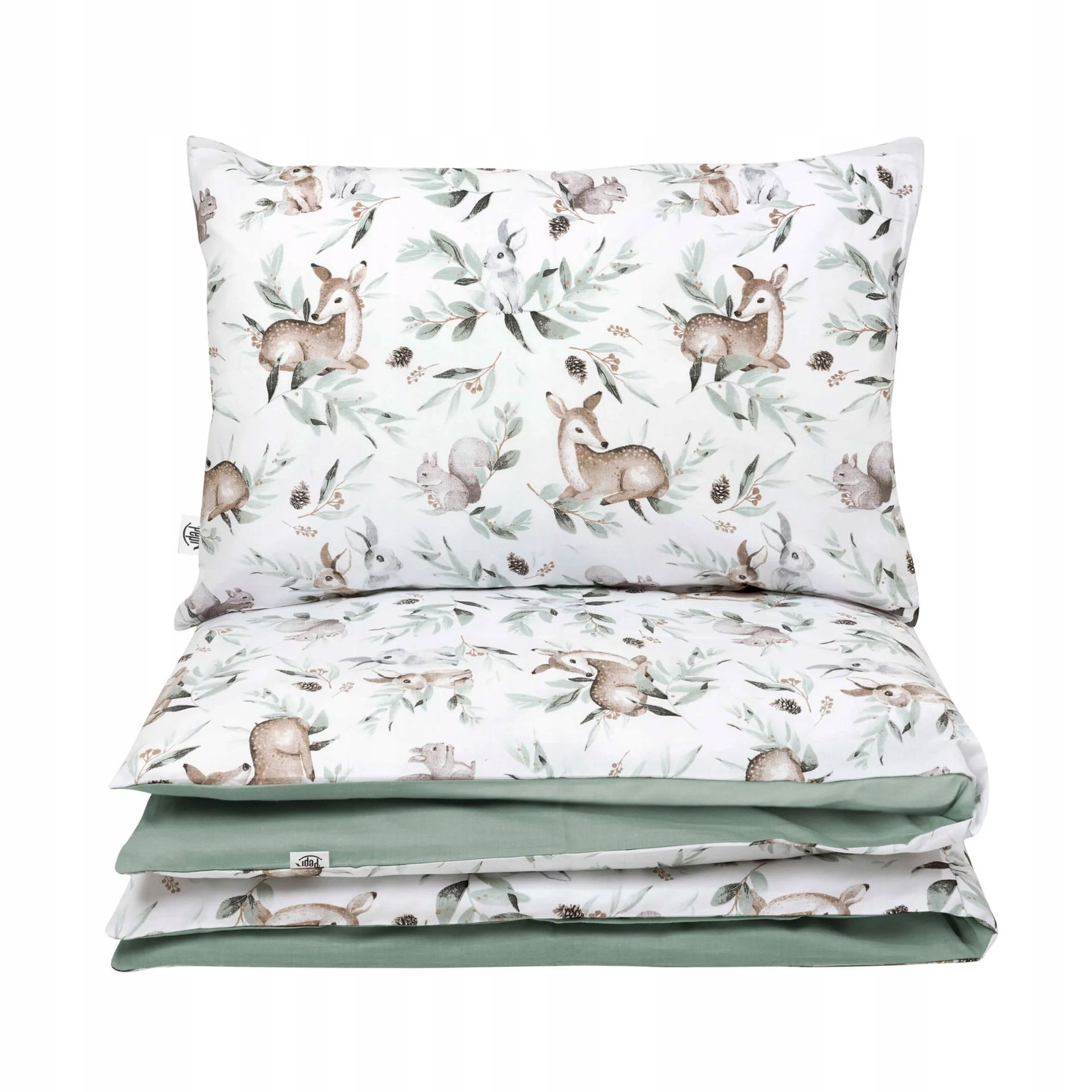 ﻿Pościel dziecięca 120x90 Green Groove Sage