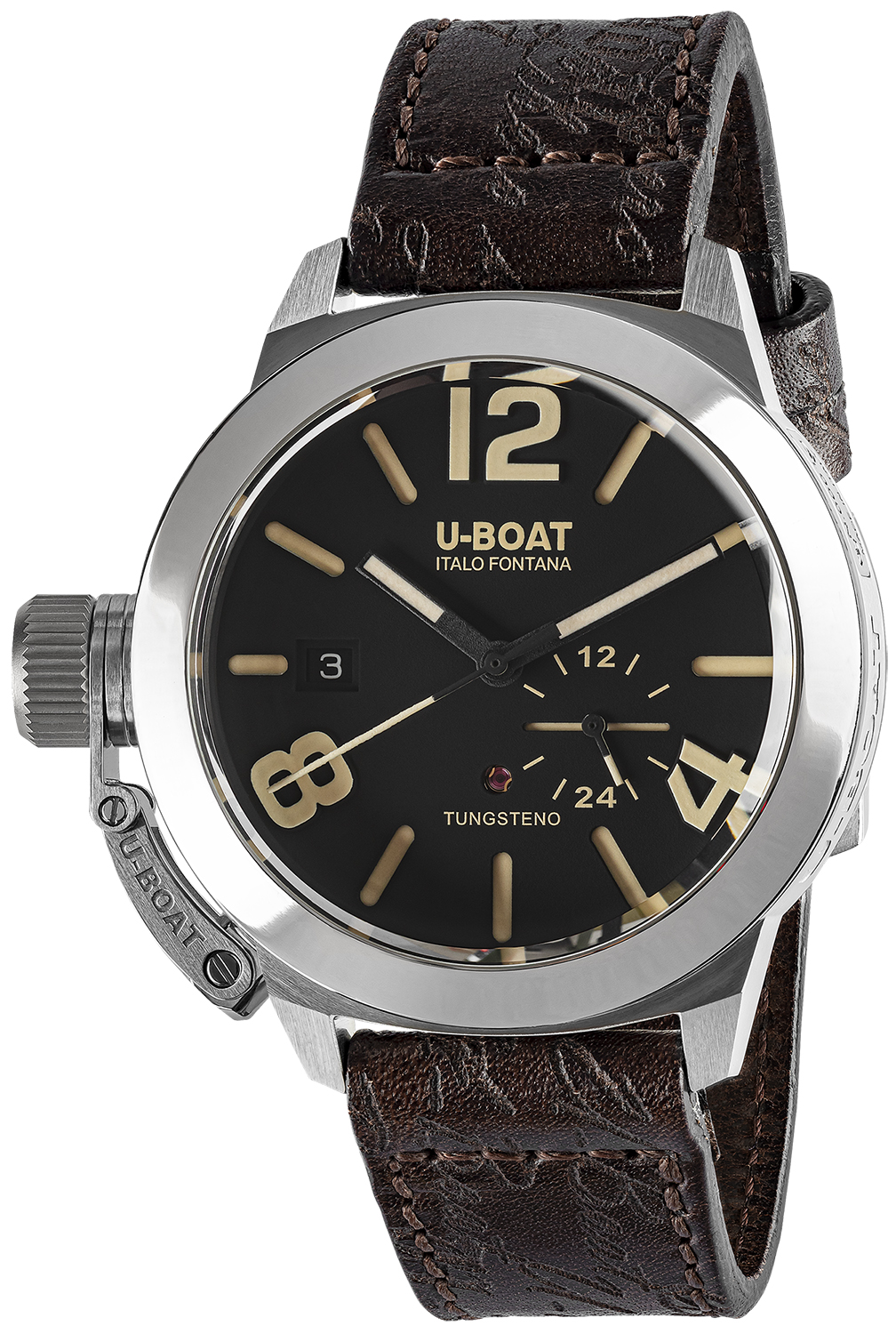 Zegarek U-BOAT 8893 CLASSICO 42 TUNGSTENO BLACK