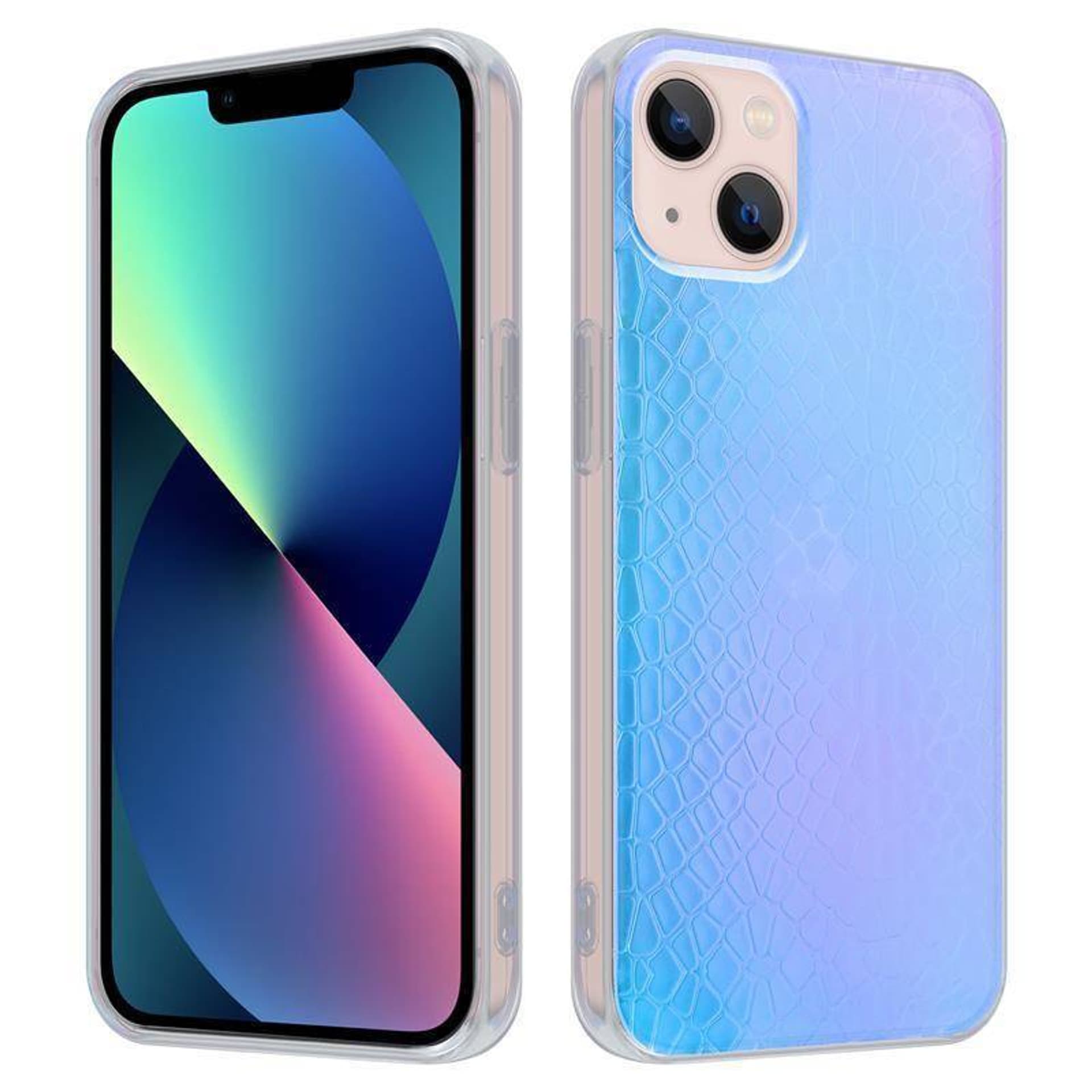 Etui SAMSUNG GALAXY S20 MX Holo Snake niebieskie
