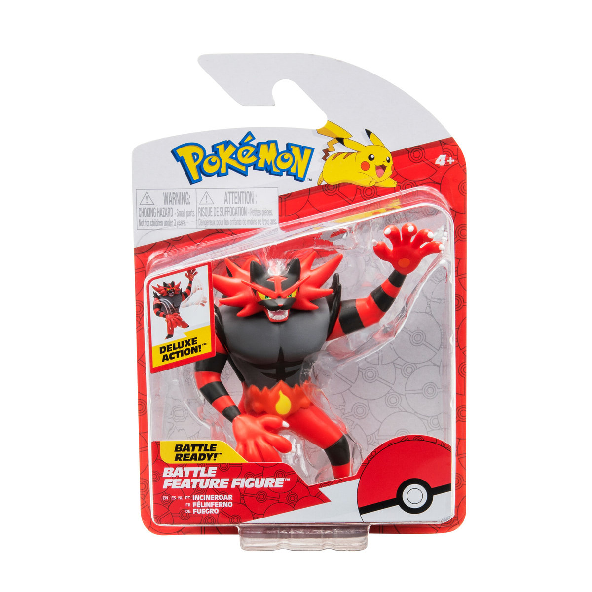 JAS POKEMON FIGURKA BITEWNA (Incineroar) W13