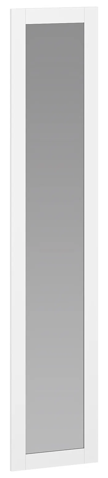 Biały lustrzany front do szafy 50 cm H5-L64