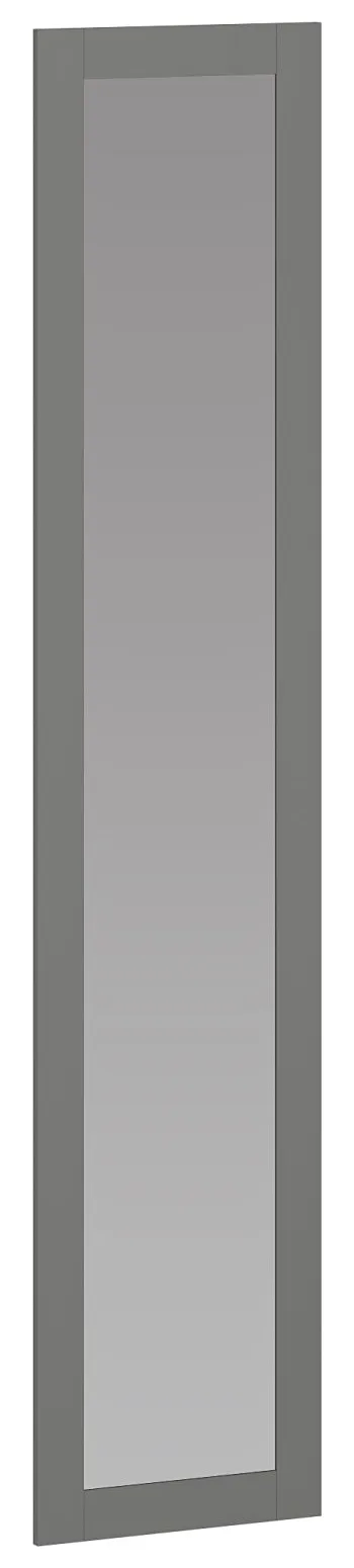 Szary lustrzany front do szafy 50 cm R5-B55