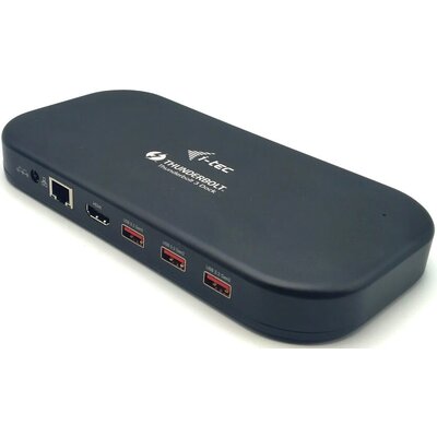 i-tec Stacja dokującaThunderbolt 3/USB-C Dual 4K Docking Station + USB-C to DisplayPort Cable (1,5m) + Power Delivery 60W