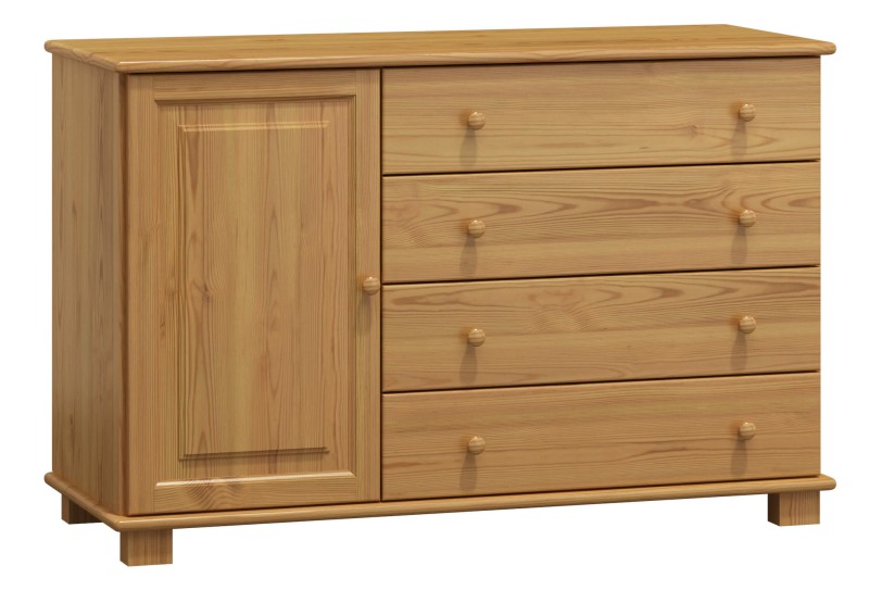 Komoda sosnowa drewniana nr34 g47 olcha
