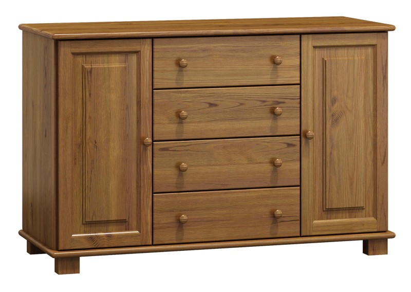 Komoda drewniana sosnowa nr36 g42 dąb