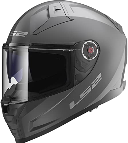 LS2, Integralny kask motocyklowy VECTOR II solidny nardo szary, XXXL