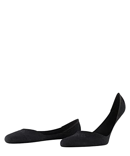 FALKE Mężczyźni Stopki Cool 24/7 M IN Zrównoważona Bawełna niewidoczne jednokolorowe 1 Para, Szary (Anthracite Melange 3080), 43-44