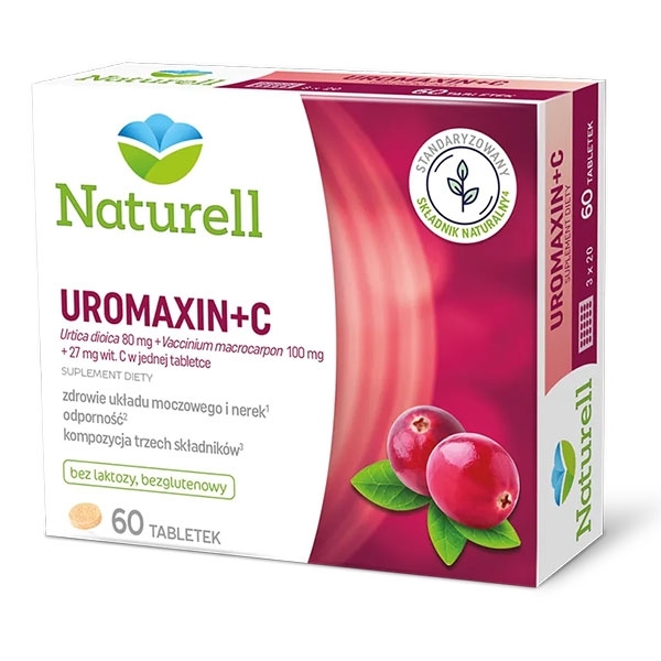 Naturell Uromaxin + C x60 tabletek