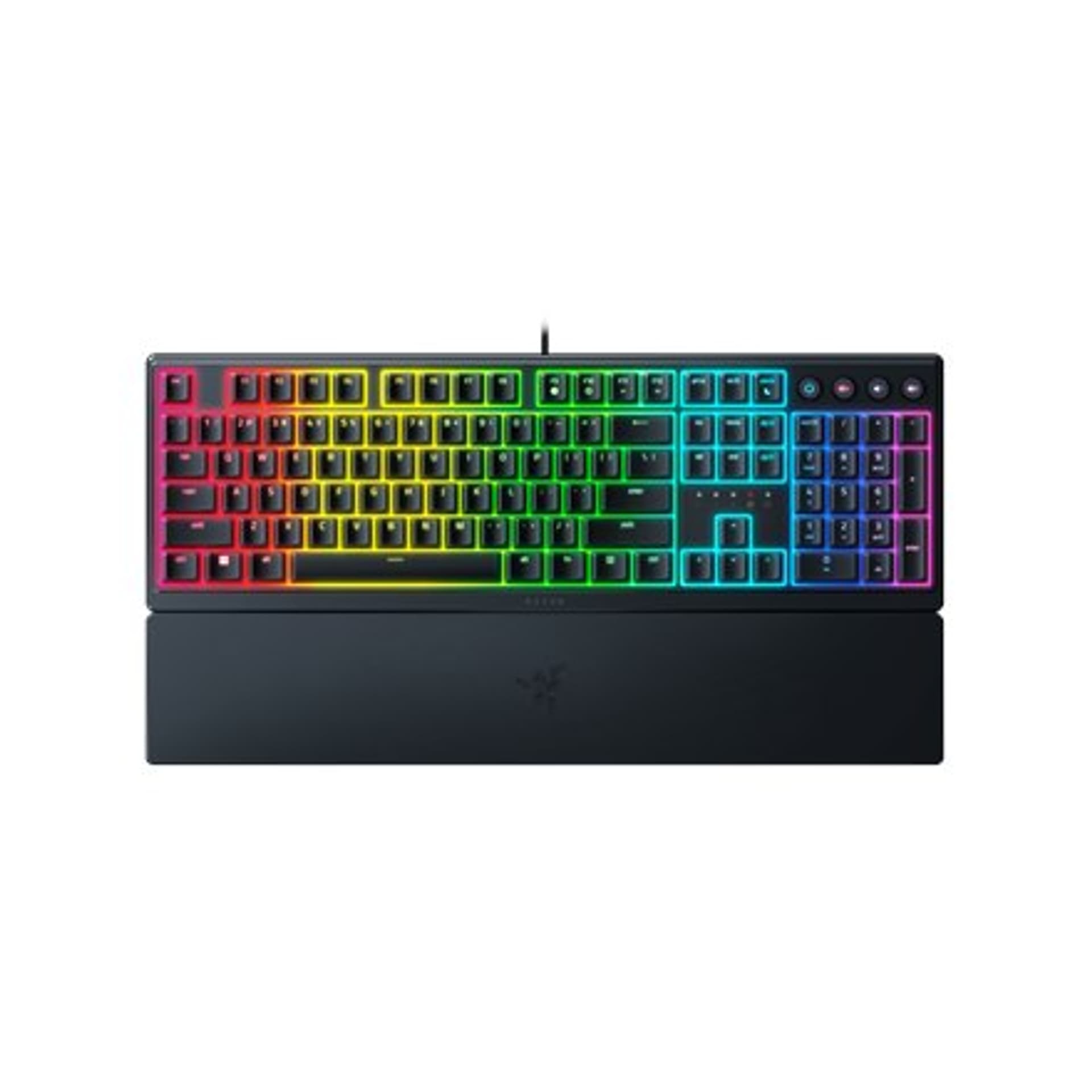 Razer Gaming Keyboard Ornata V3 RGB LED RU czarna RZ03-04460800-R3R1