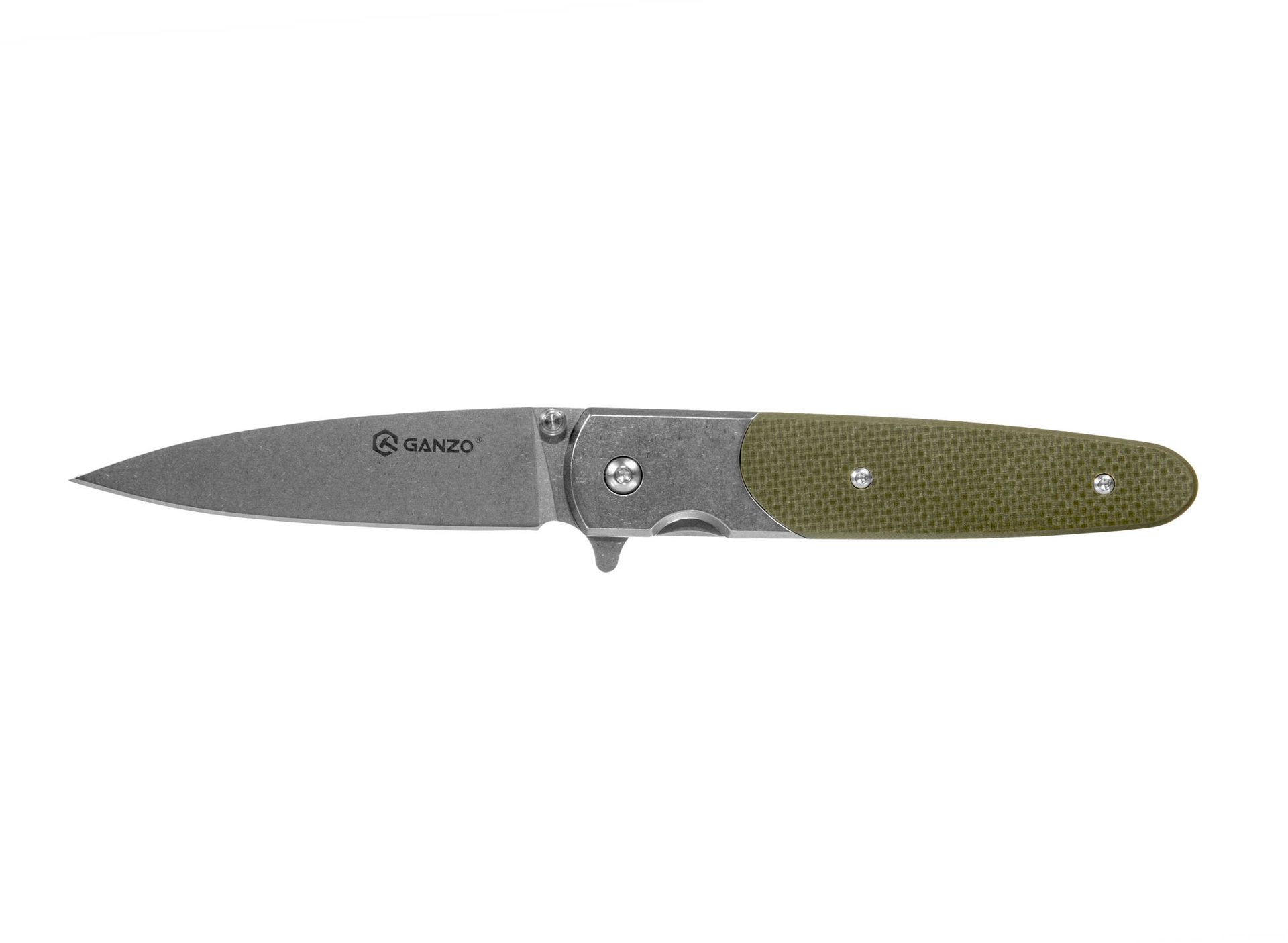 Ganzo GANZO nóż kieszonkowy nóż, szary, jeden rozmiar G743-2-GR
