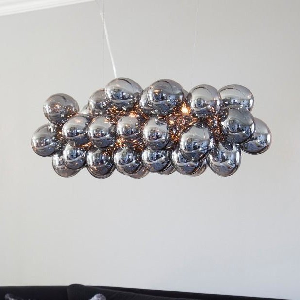 By Rydéns By Rydéns Gross Bar lampa wisząca, szary dym