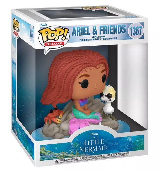 Funko POP! Deluxe, figurka kolekcjonerska, The Little Mermaid, Ariel & Friends, 1367