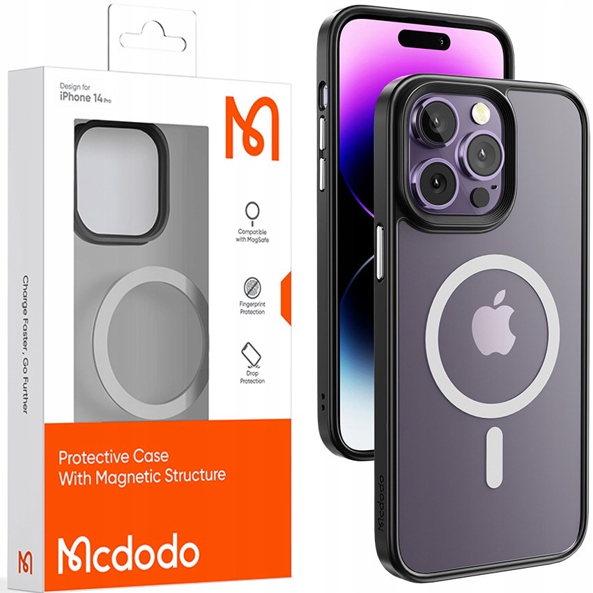 Mcdodo Etui Magnetyczne Do Iphone 14 Plus Czarne