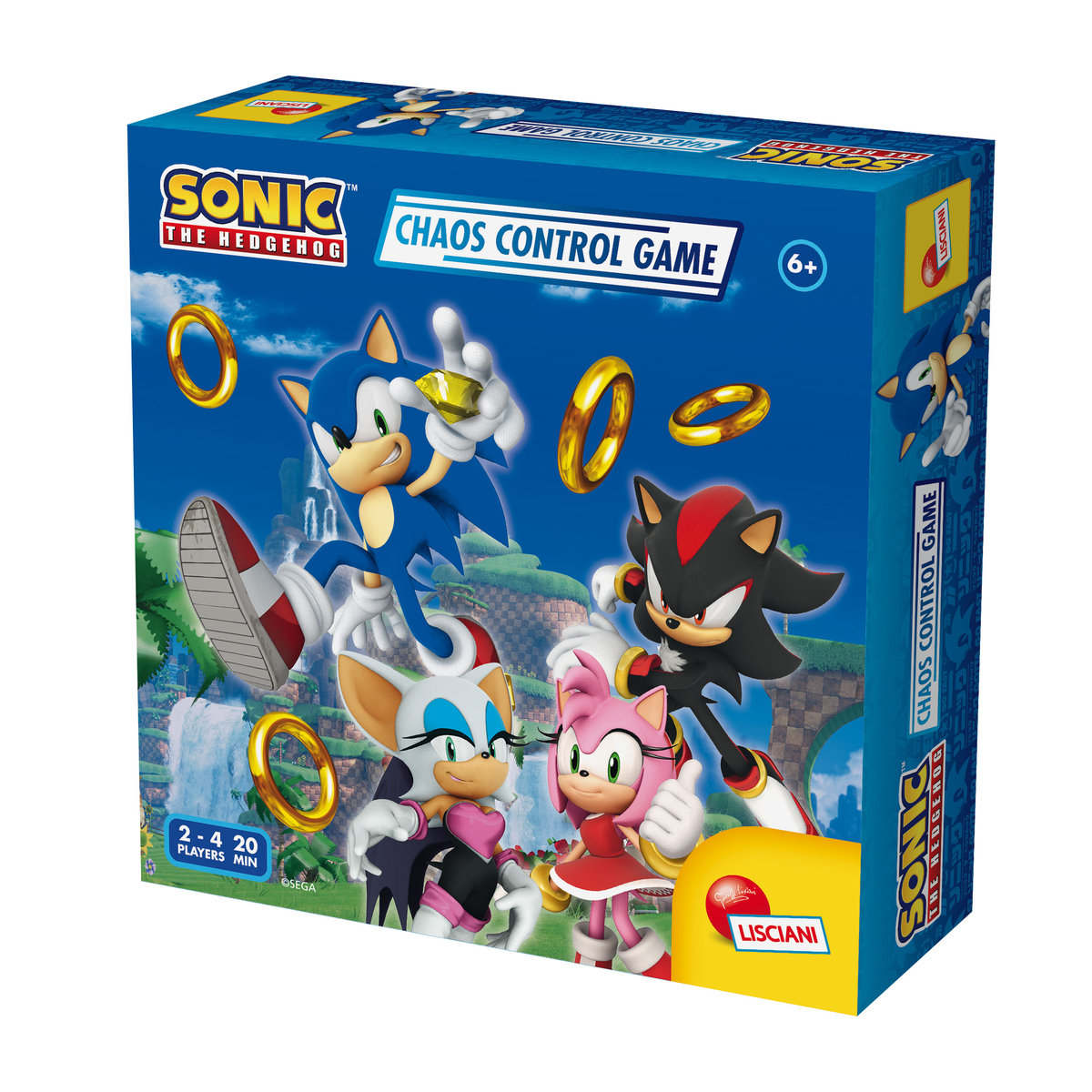 Sonic chaos control game 100361 Lisciani