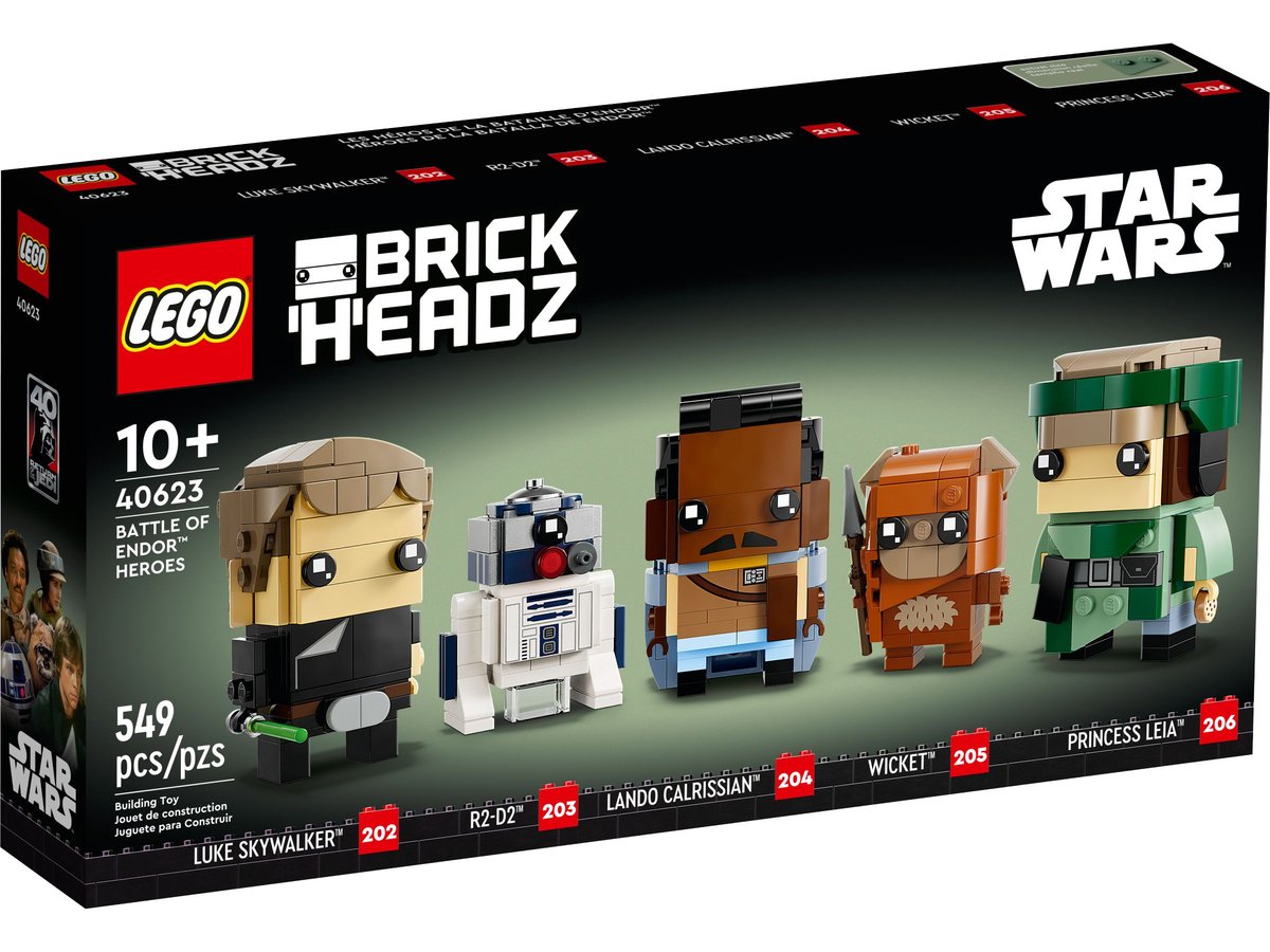 Lego BrickHeadz - Bohaterowie bitwy o Endor 40623