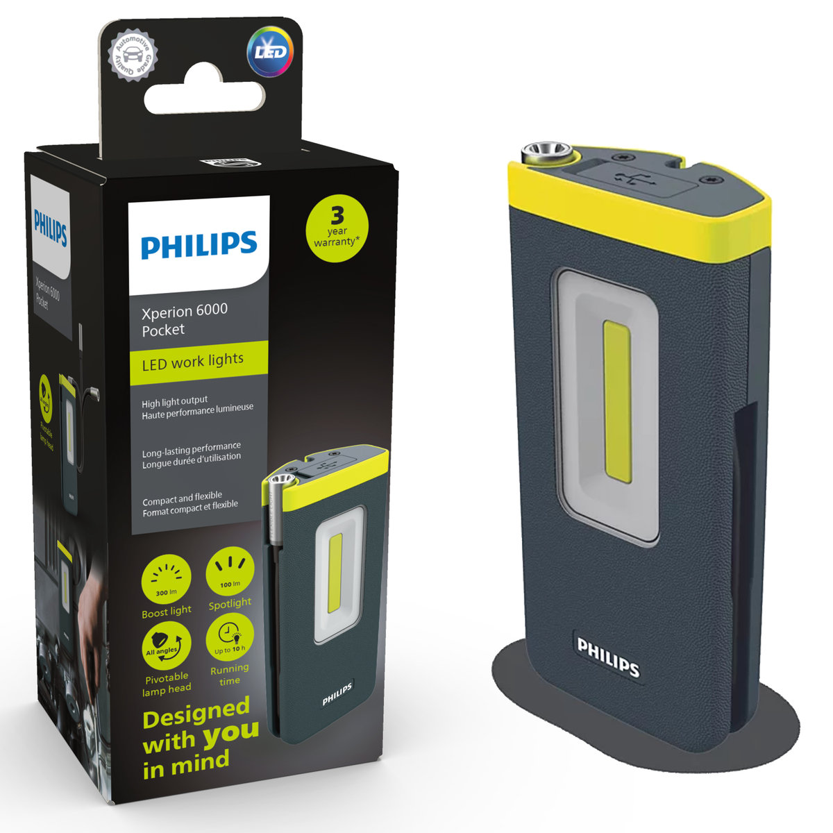 Philips lampa robocza Hand light Xperion 6000 Pocket