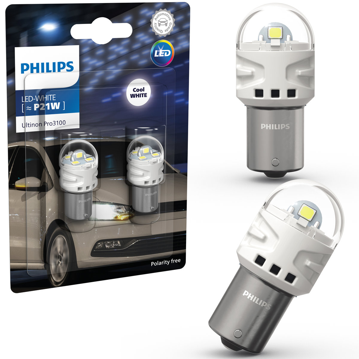 Philips Żarówki  LED Ultinion Pro3100 P21W CU31 2szt