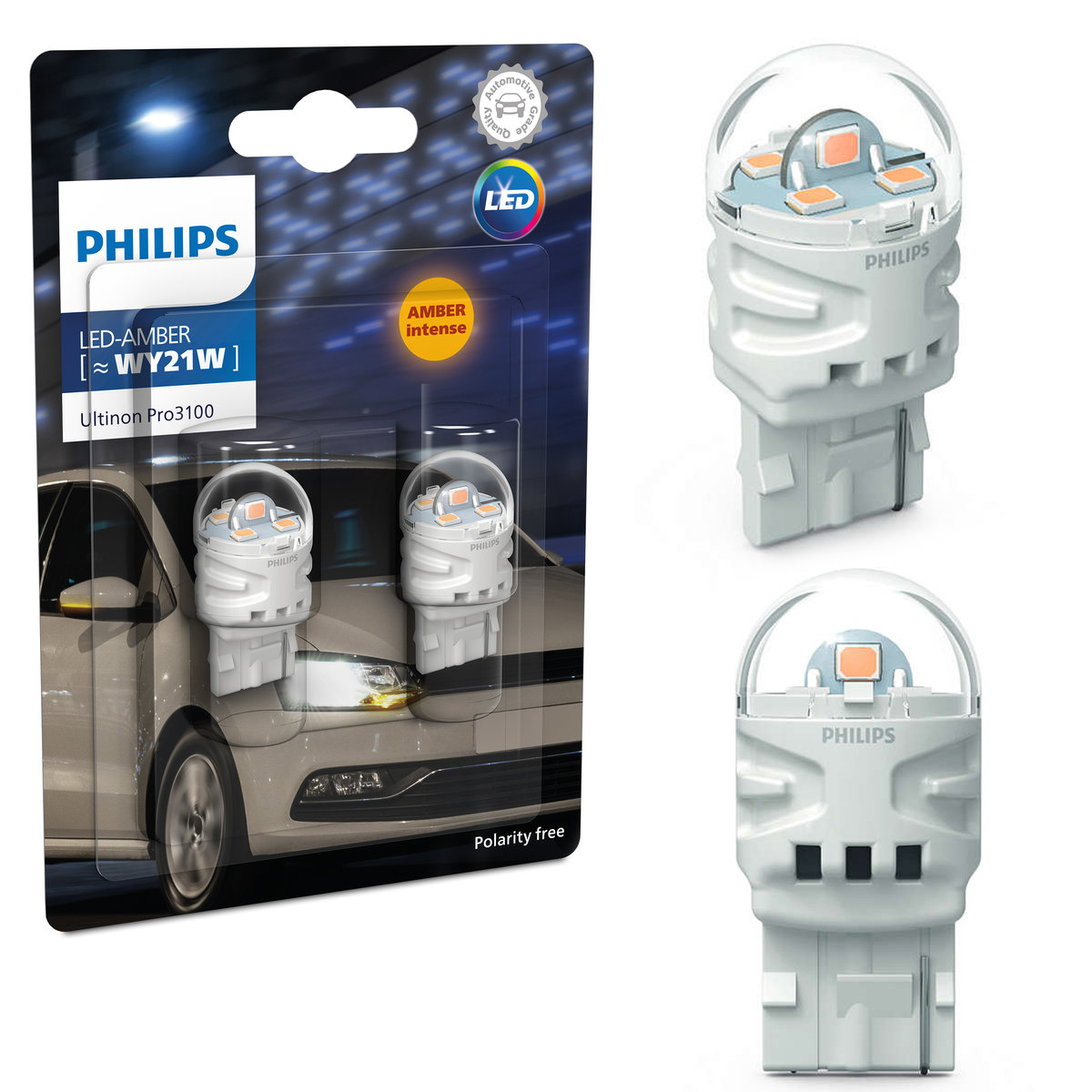 Żarówki Philips LED Ultinion Pro3100 WY21W CU31 2szt