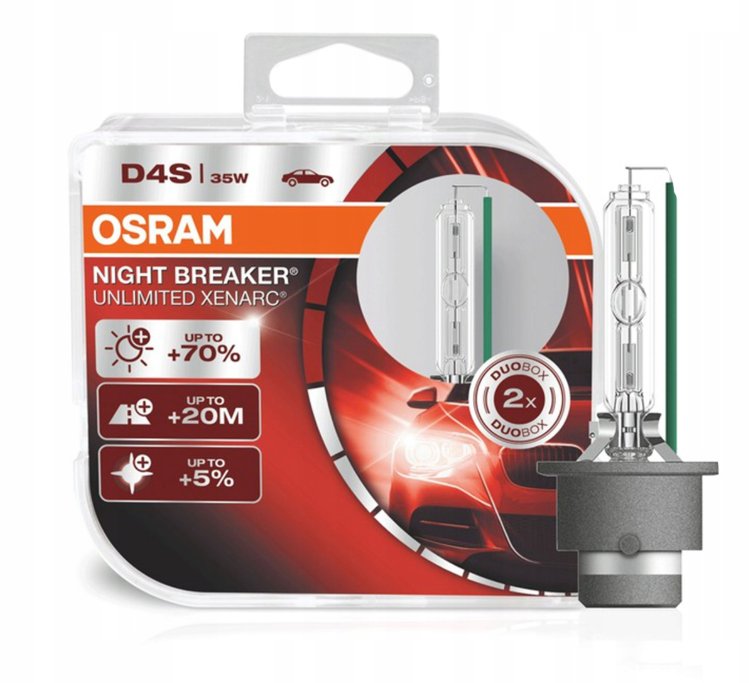 OSRAM D4S 35W P32d-5 Reflektorowe lampy wyładowcze XENARC NIGHT BREAKER UNLIMITED