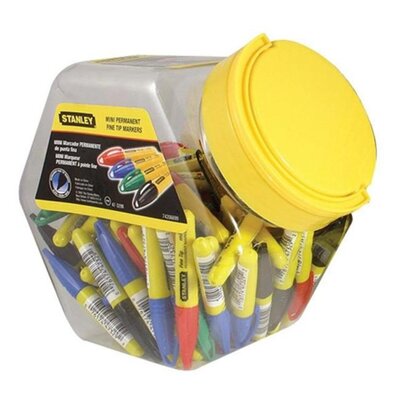 Stanley Mini markery 72szt. - różne kolory standard 1-47-329