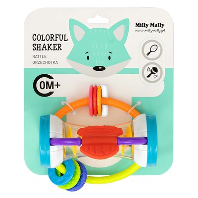 Grzechotka Shaker kolorowy Milly Mally