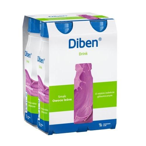 Diben DRINK owoce leśne - 4 x 200 ml (30278)
