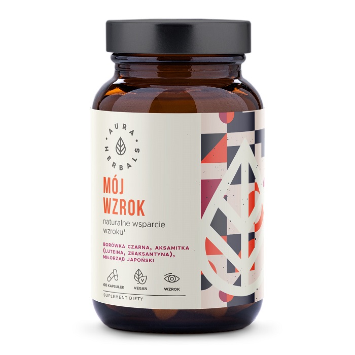 Mój Wzrok - Naturalne Wsparcie Wzroku, kapsułki 60 szt.